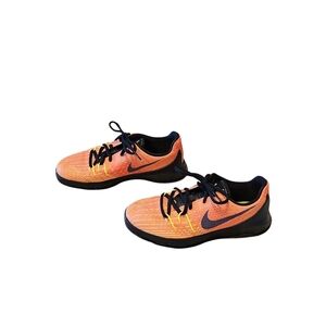Nike Orange and Black Kobe Sneakers Sleek Sporty Design